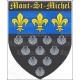 Magnet régional – Blason Mont-St-Michel