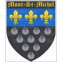 Magnet régional – Blason Mont-St-Michel