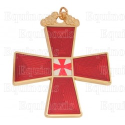 Bijou maçonnique de grade – RER – Croix de Commandeur CBCS