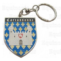 Porte–clefs régional – Blason Cité de Carcassonne