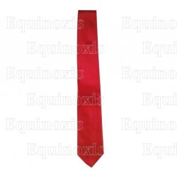 Cravate maçonnique – Chapitre Français – Rouge