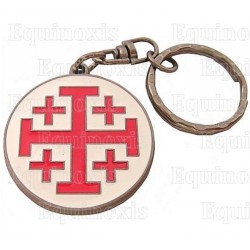 Porte-clefs croix – Croix de St-Jean de Jérusalem