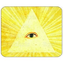 Magnet maçonnique – Ochi în triangle