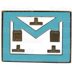 Pin's maçonnique – Tablier de VMI – Memphis–Misraim