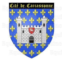 Magnet régional – Blason Cité de Carcassonne