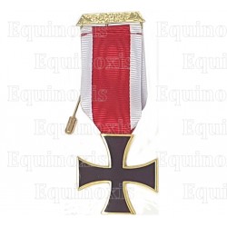 Médaille maçonnique – Knights Templar (KT) – Chevalier du Temple