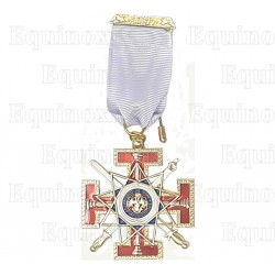 Médaille maçonnique – REAA – 33ème degré – Grand Croix – Avec ruban